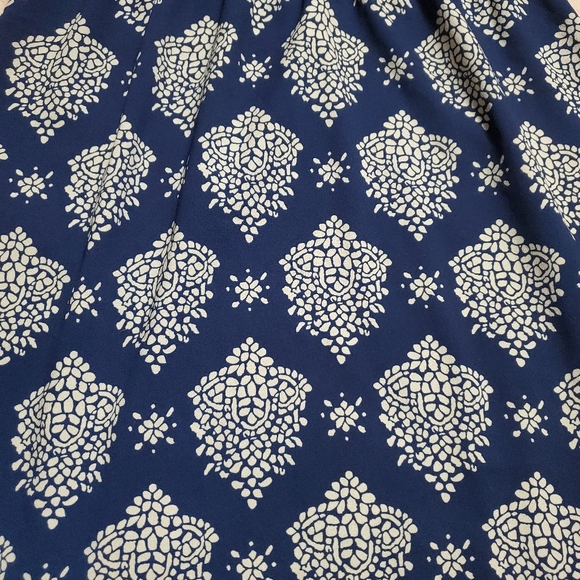 Sweet Rain Navy Blue Small Sundress - Picture 6 of 11